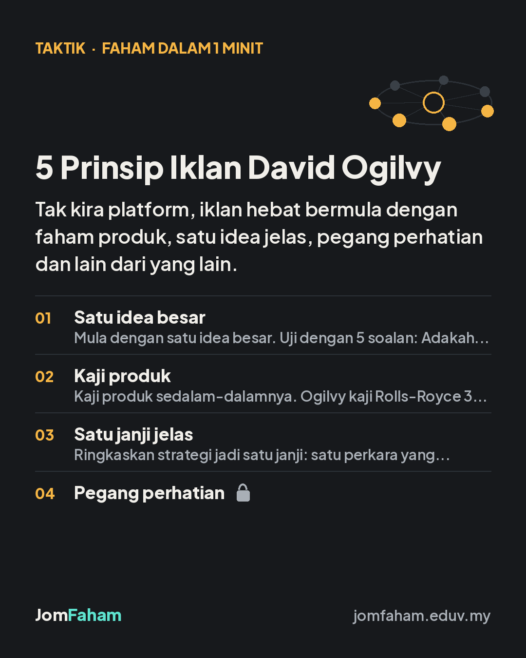 5 Prinsip Iklan David Ogilvy