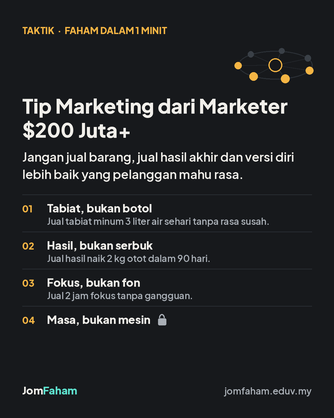 Tip Marketing dari Marketer $200 Juta+